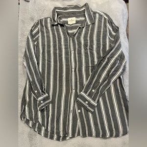 American Eagle Oversized Button Down
